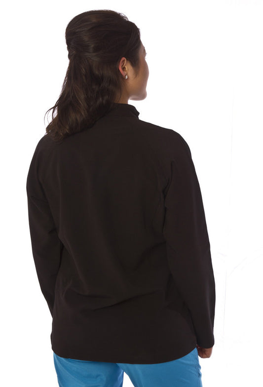 Women's 4-Way Stretch Zip  Scrub Jacket