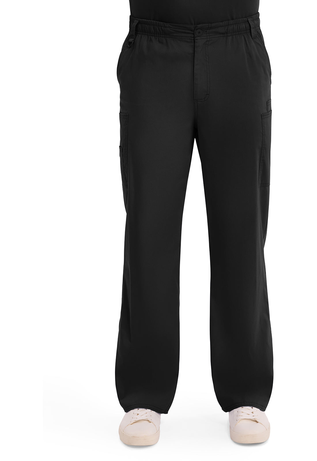 Pantalon médical Dickies pour homme, à fermeture éclair et à enfiler