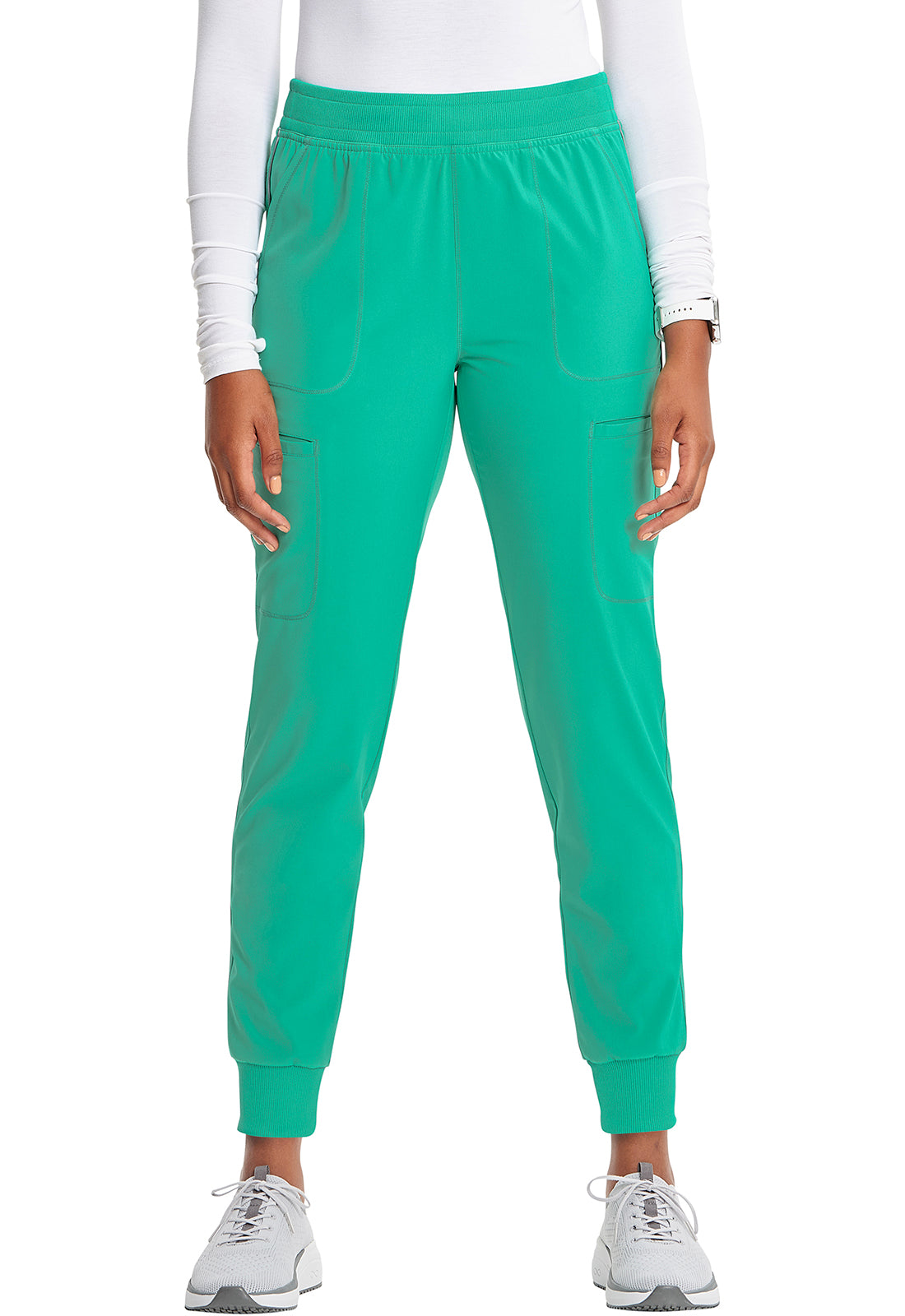 Women's Mid Rise Scrub Jogger Pants