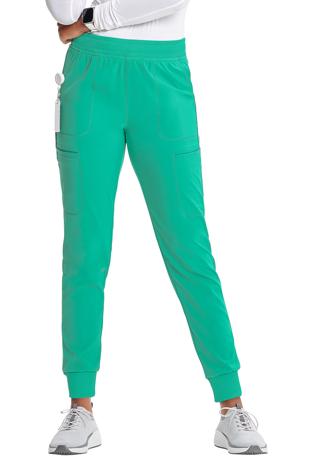 Women's Mid Rise Scrub Jogger Pants