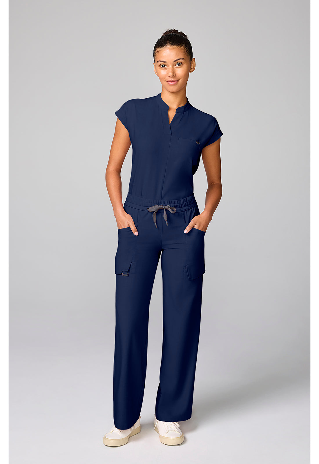 HH718 Healing Hands Wide Leg Drawstring Scrub Pants