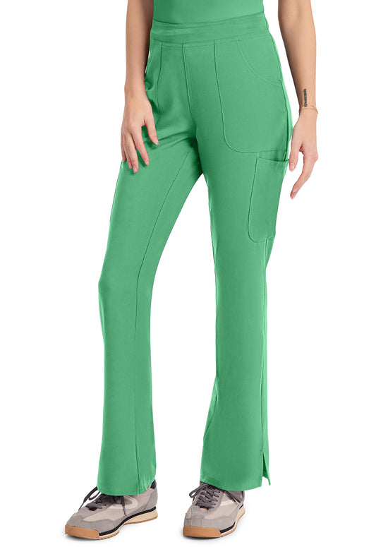Med Couture Women's Mid Rise Flare Leg Scrub Pants MC010