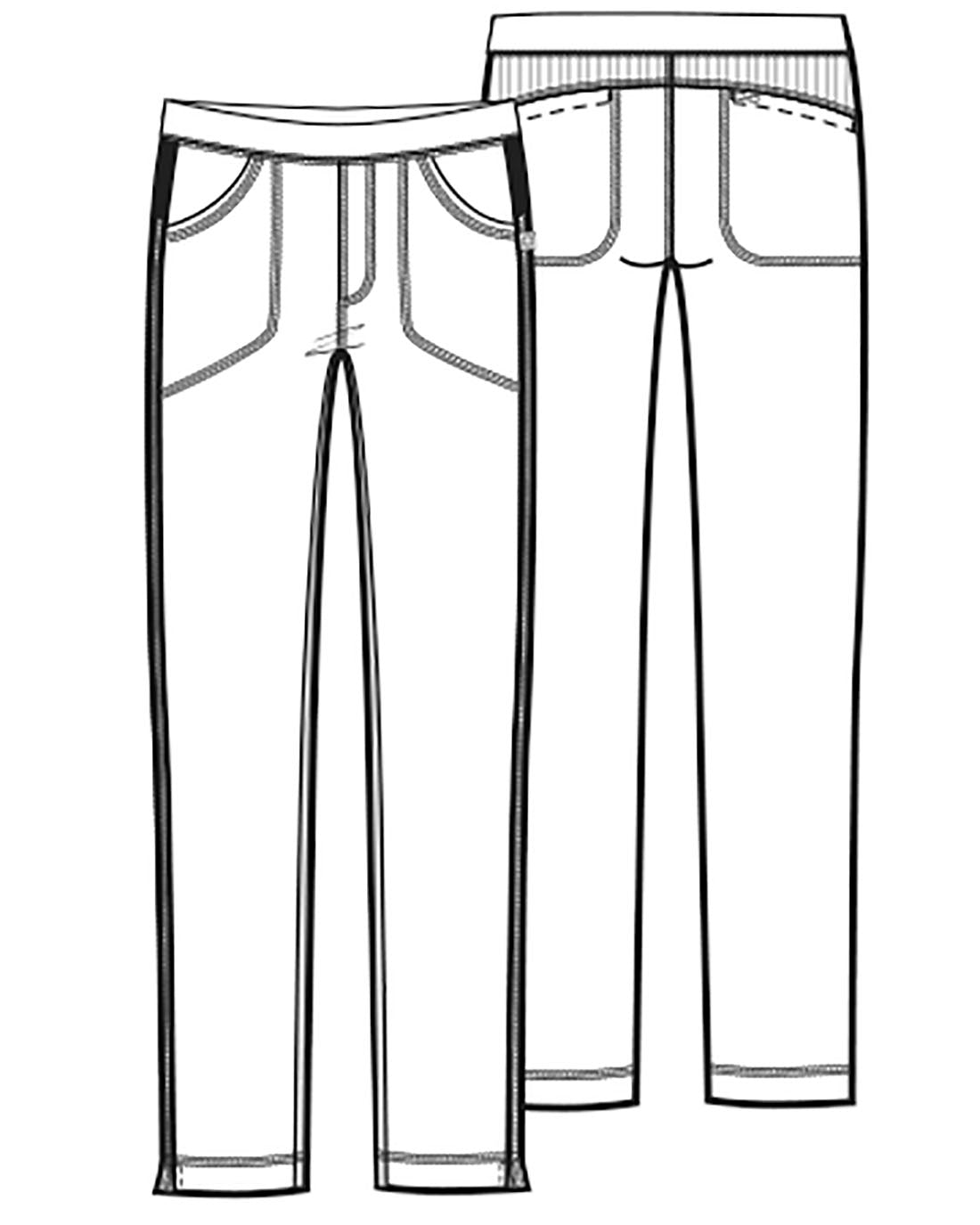 Slim Pull-On Pant
