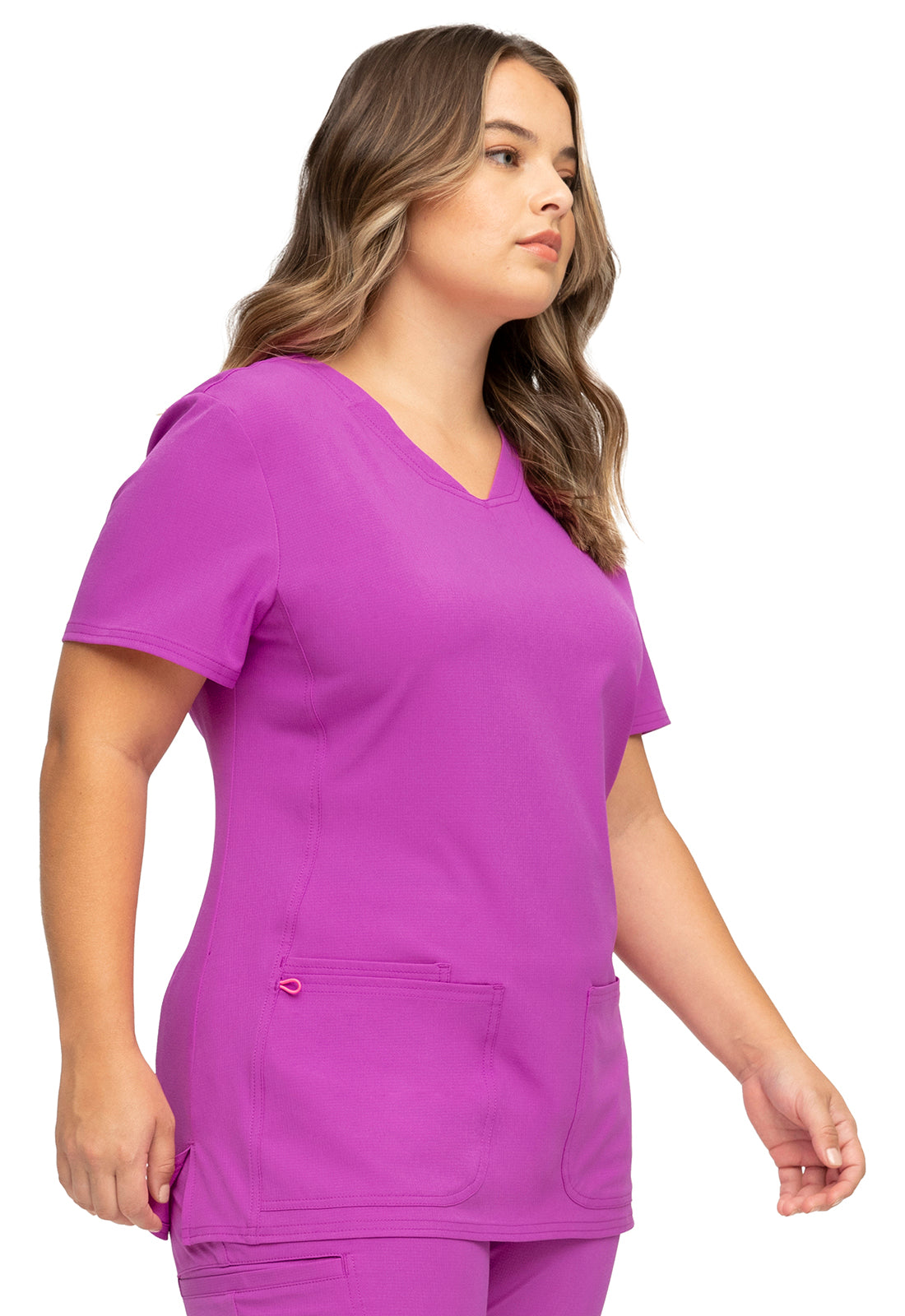 Shaped V-Neck Top