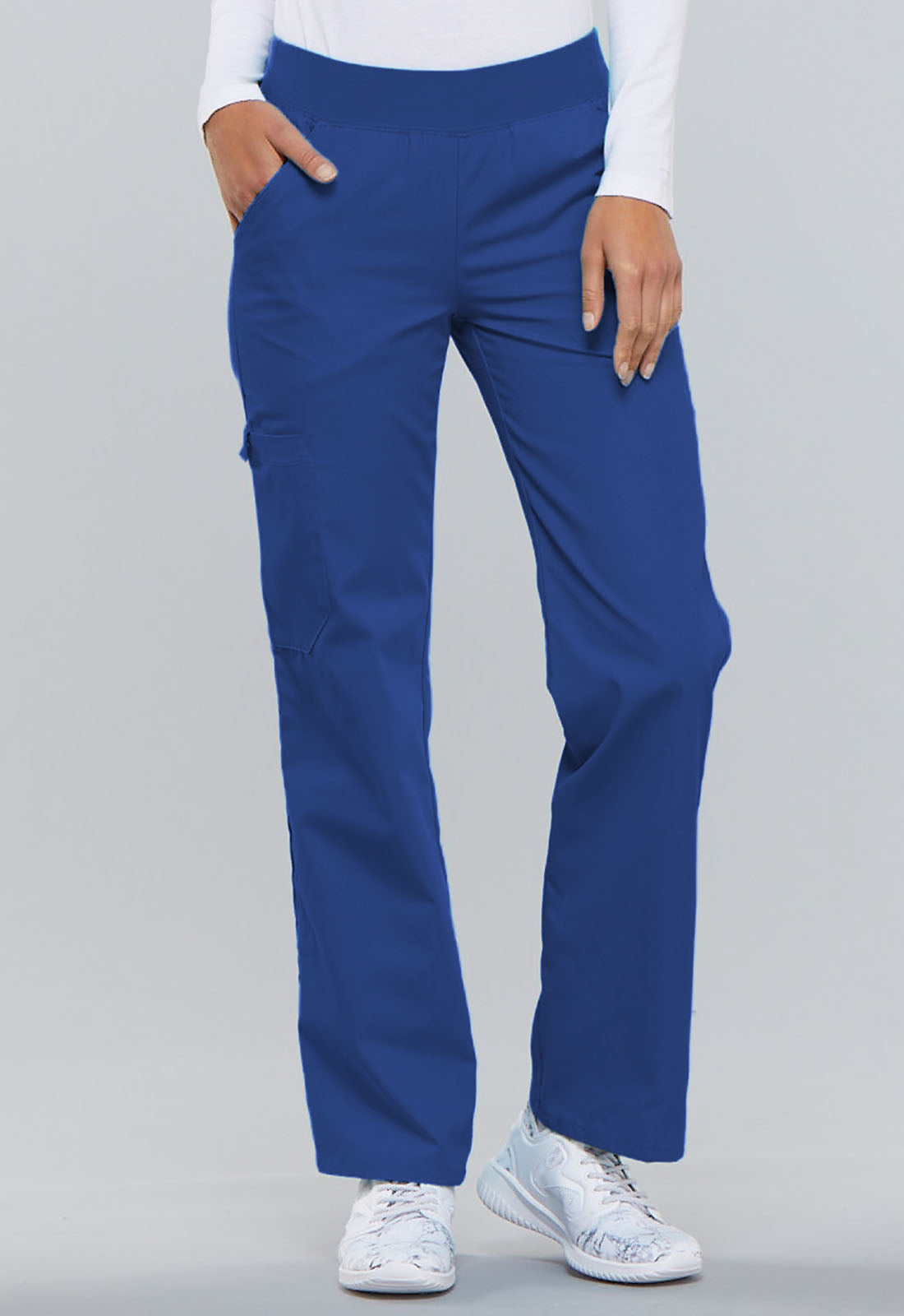 Mid Rise Knit Waist Pull-On Pant 2085
