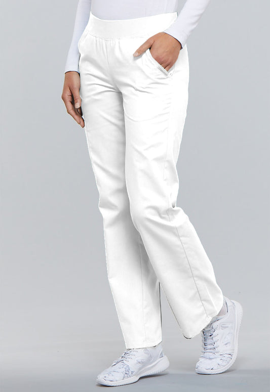 Mid Rise Knit Waist Pull-On Pant 2085