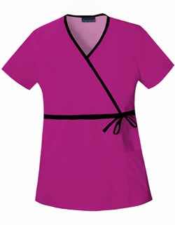 Medical, Tops, Women Mock Wrap Top