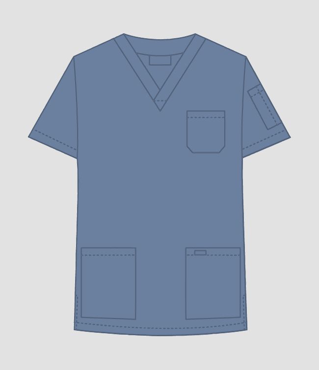 Classic Unisex Scrub Top