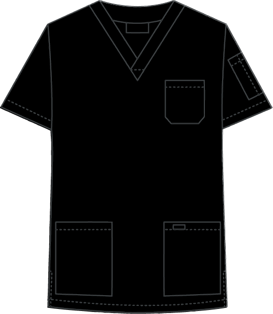 Medical, Tops, Unisex V-Neck UNISEX Scrub Top