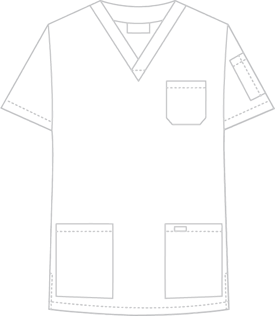 Classic Unisex Scrub Top