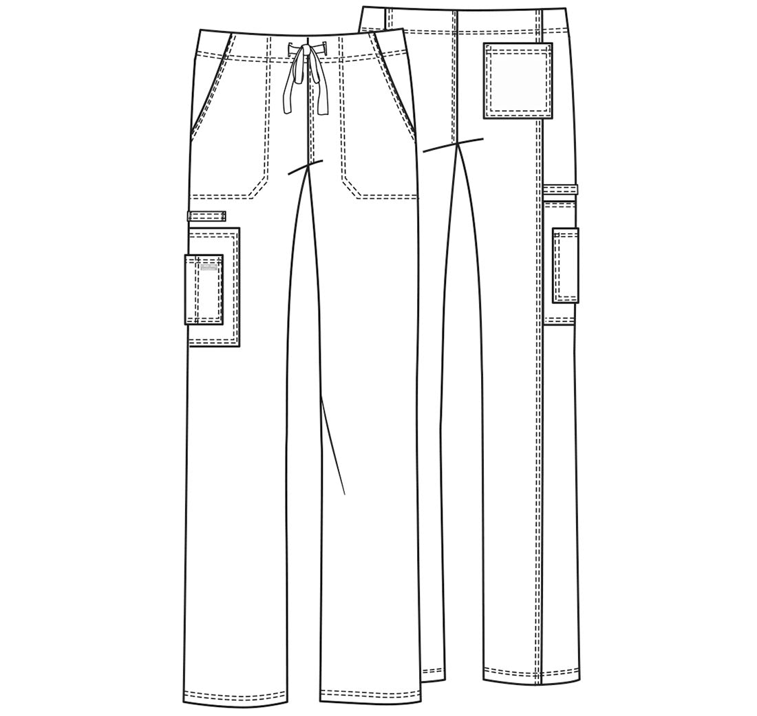 Unisex Drawstring Cargo Pant