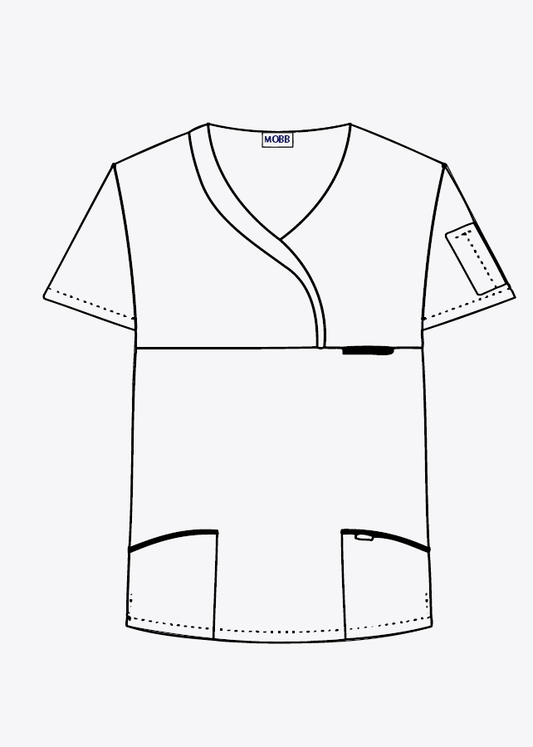 Women's Sculpted Scrub Top