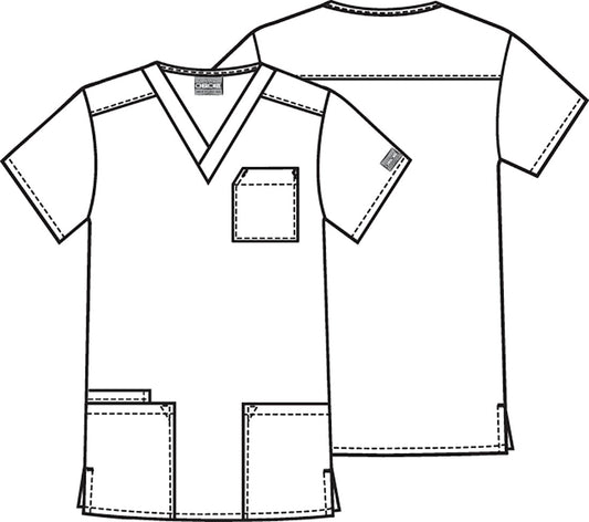 Tall Unisex V-Neck Top 4701