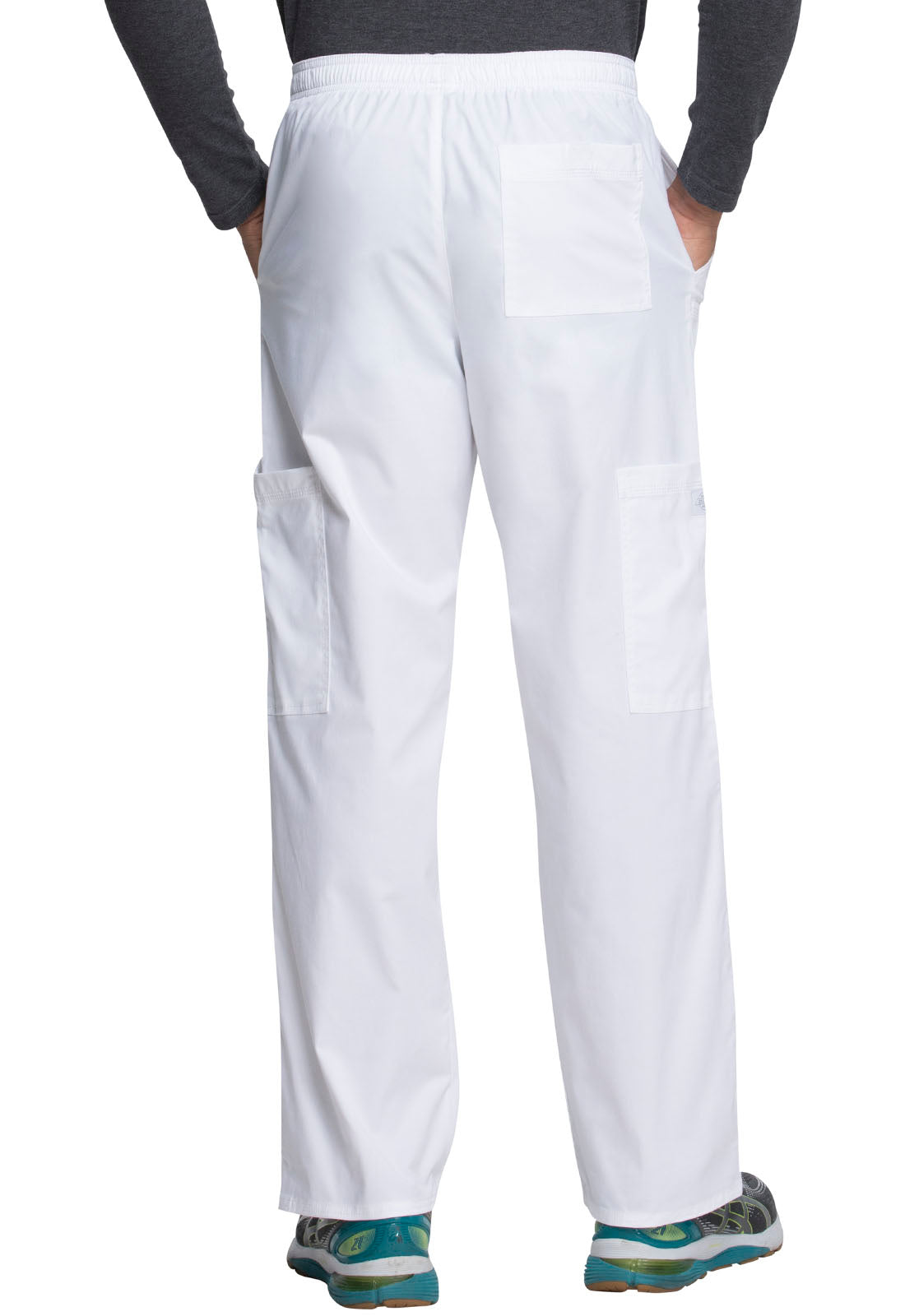 Men's Drawstring Cargo Scrub Pants
