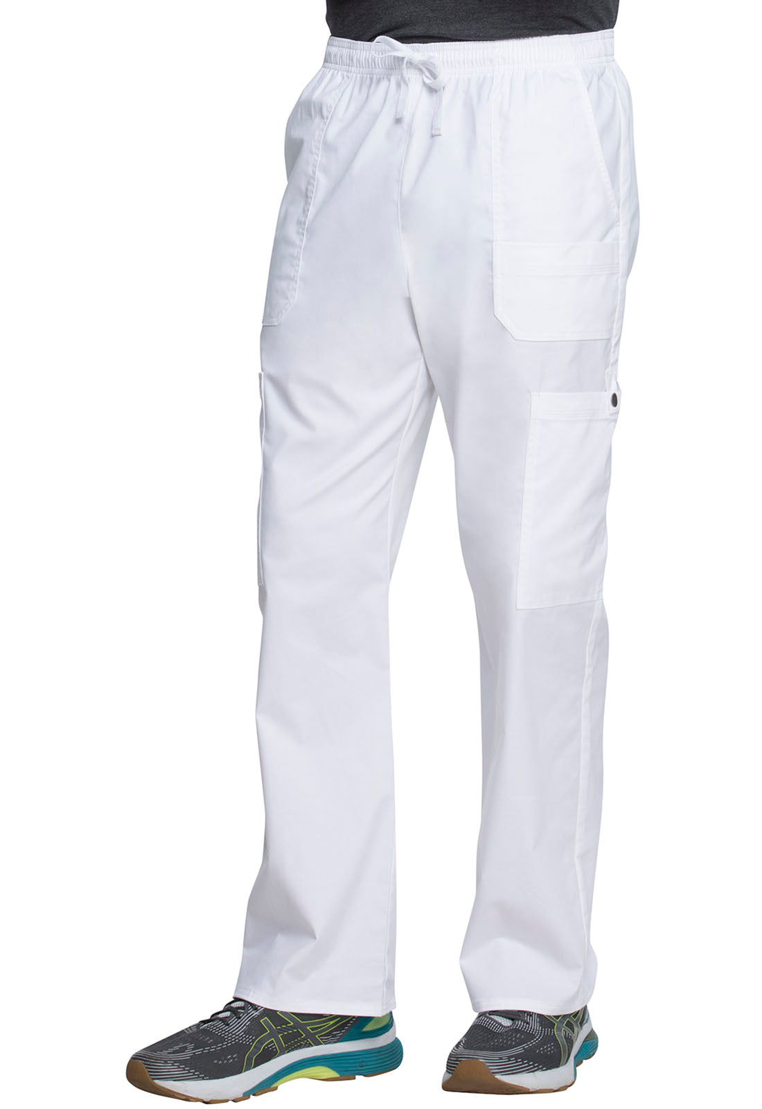 Men's Drawstring Cargo Scrub Pants