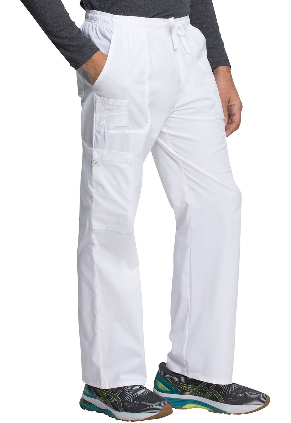 Men's Drawstring Cargo Scrub Pants