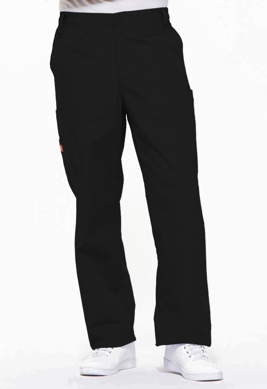 Men's Drawstring Cargo Scrub Pants