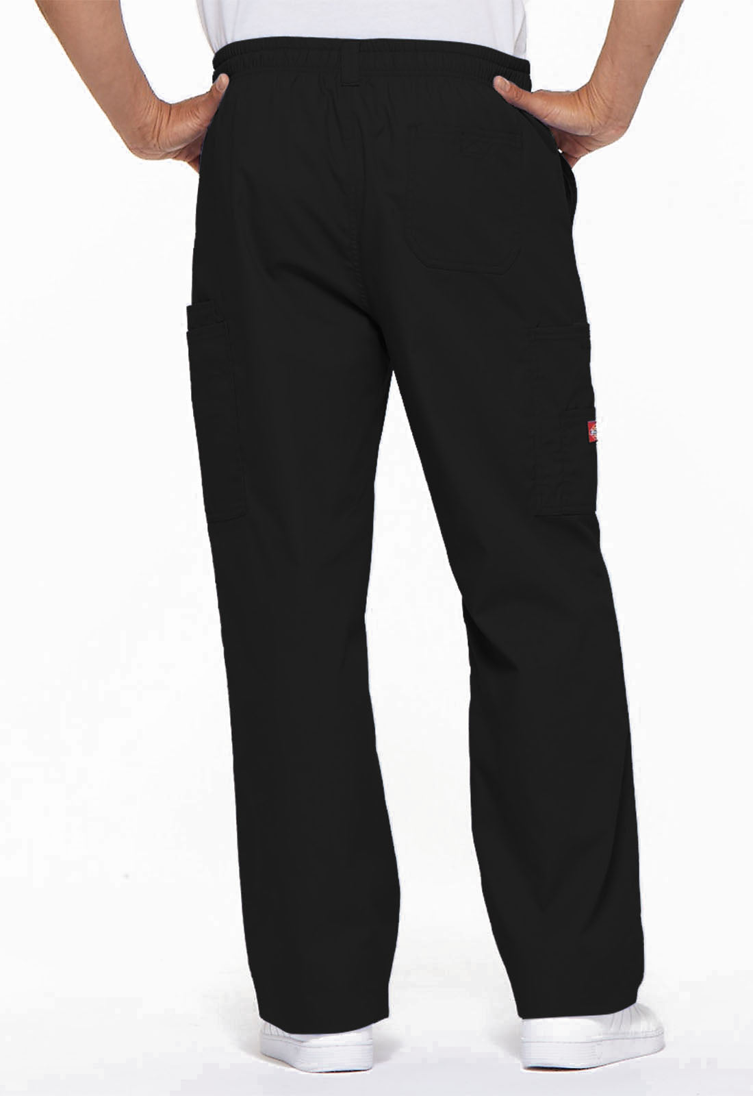 Men's Drawstring Cargo Scrub Pants