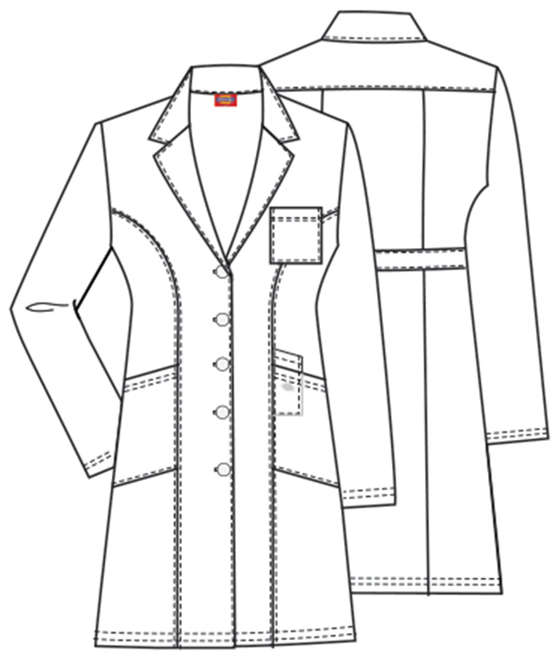 37" Lab Coat