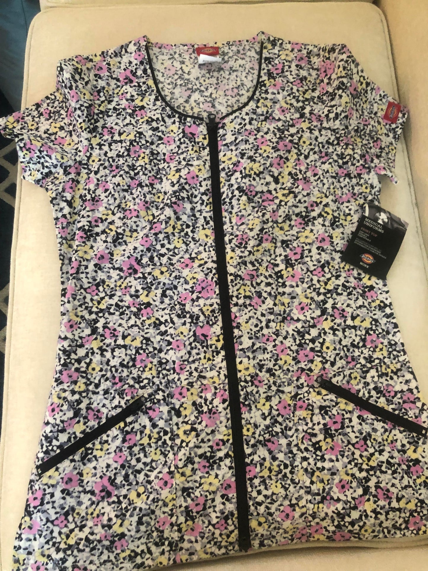 Medical, Tops, Tunic Zipper Top Tunic