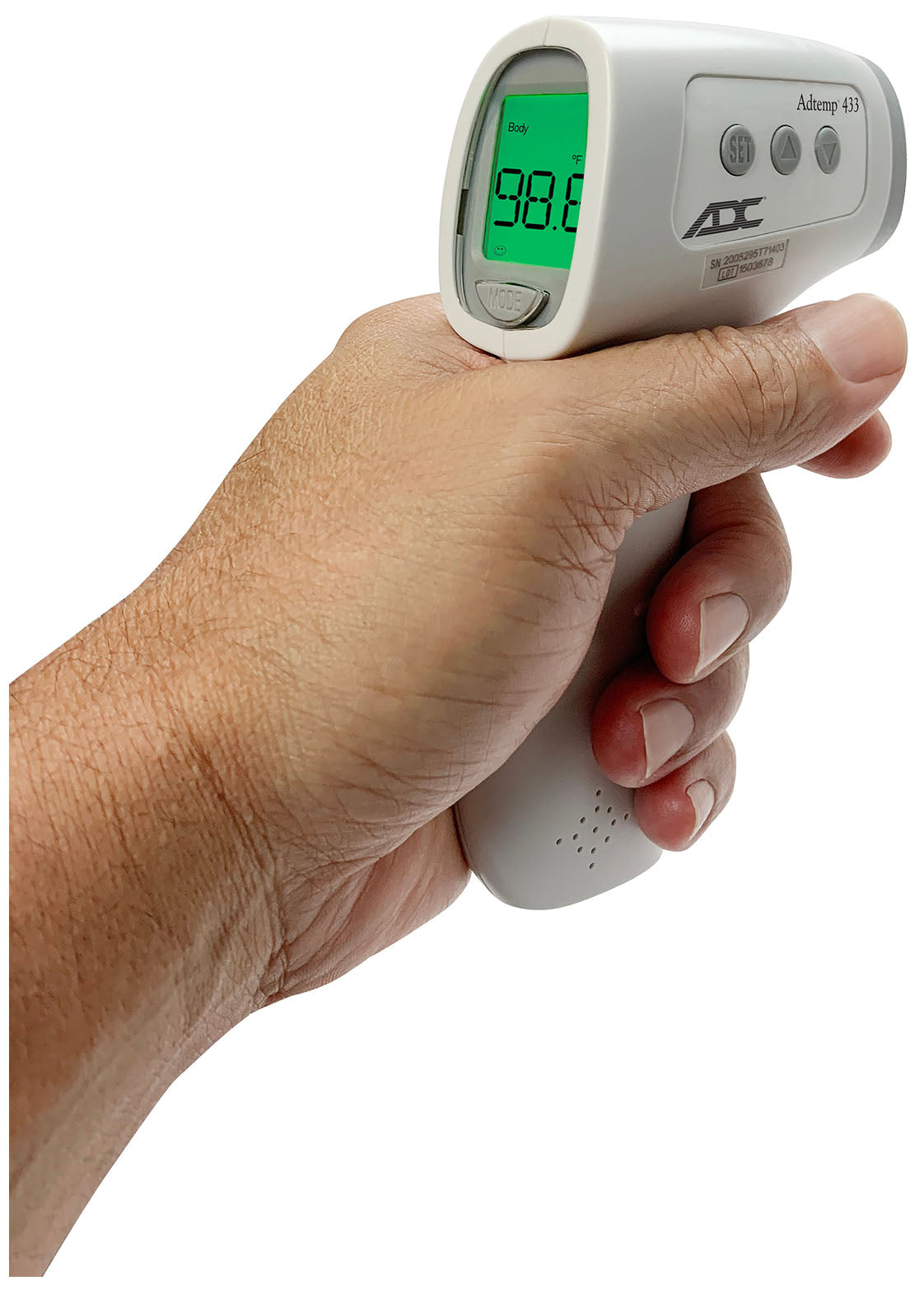 Non-Contact Infrared Thermometer in Standard Thermometer AD433