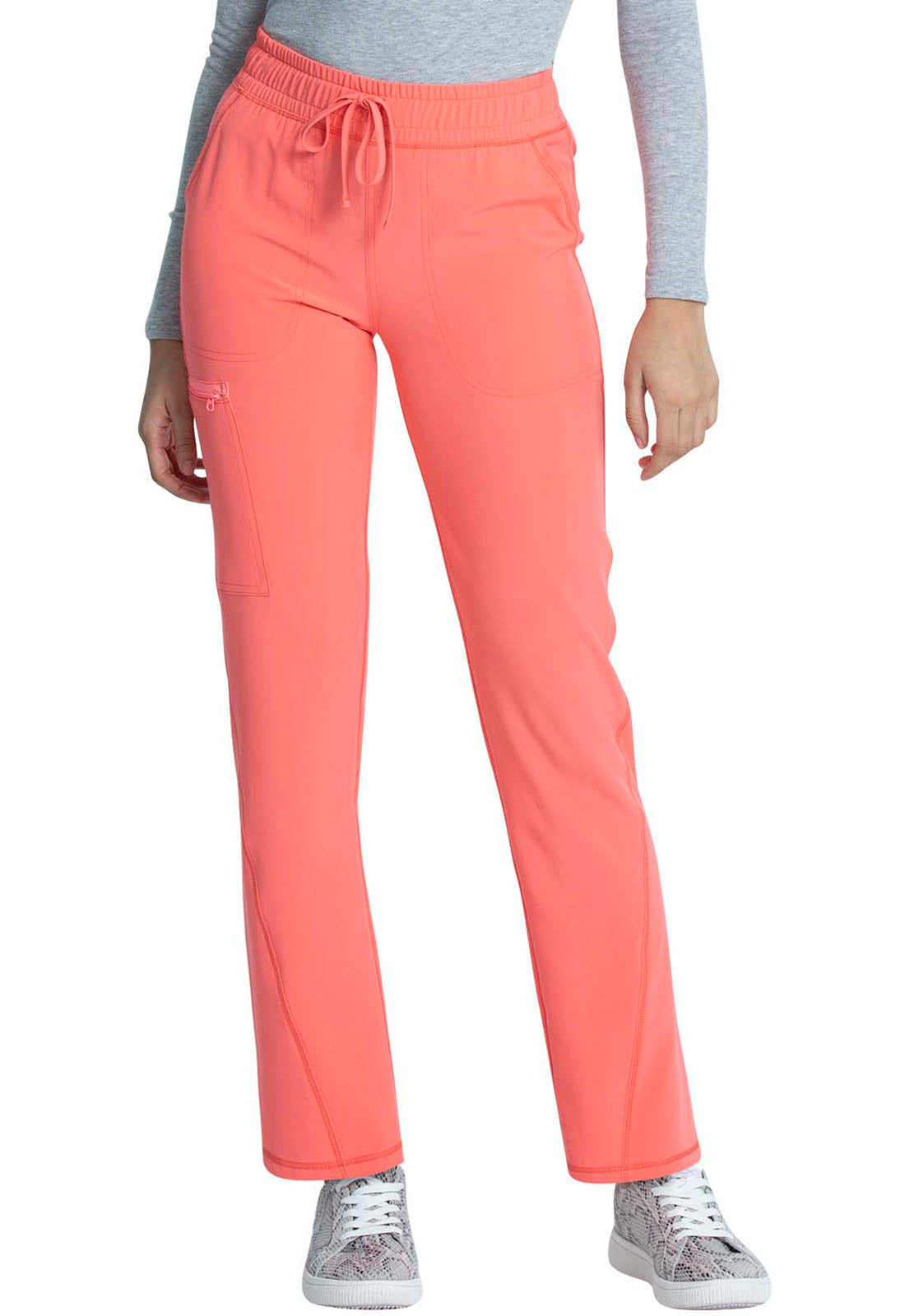 Mid Rise Tapered Leg Drawstring Pant CKA184