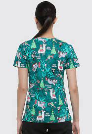 V-Neck Top Fa La Llama