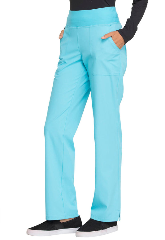 Mid Rise Straight Leg Pull-on Pant EL130