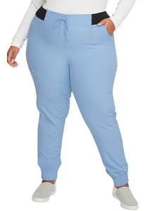 "The Jogger" Low Rise Pant in Enchanted Blue