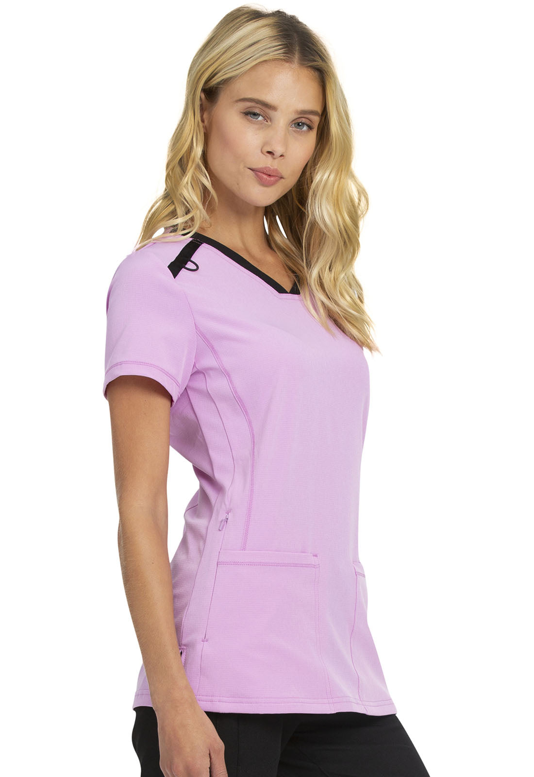 V-Neck Top in Tulip