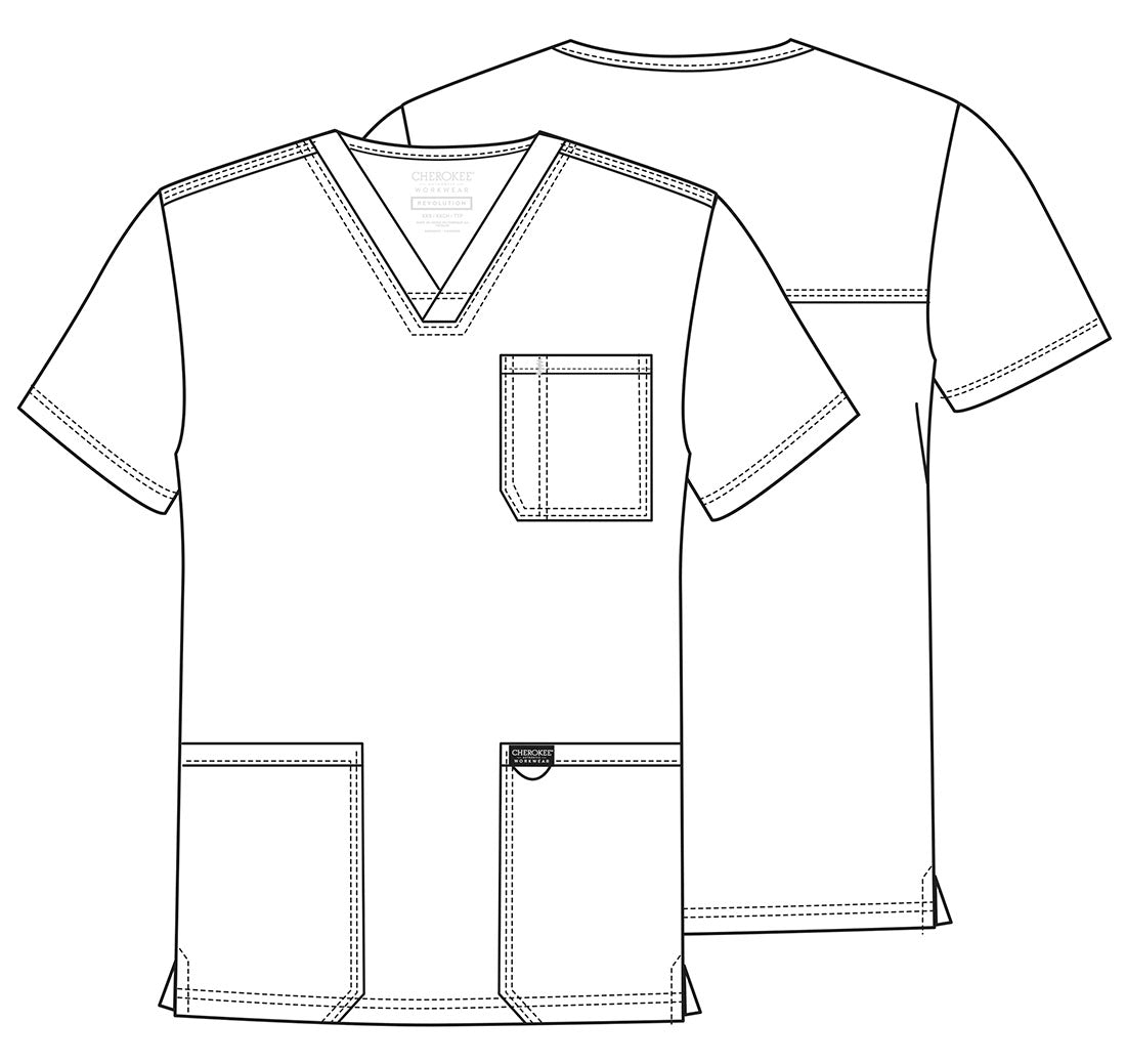 Men's V-Neck Top WW670