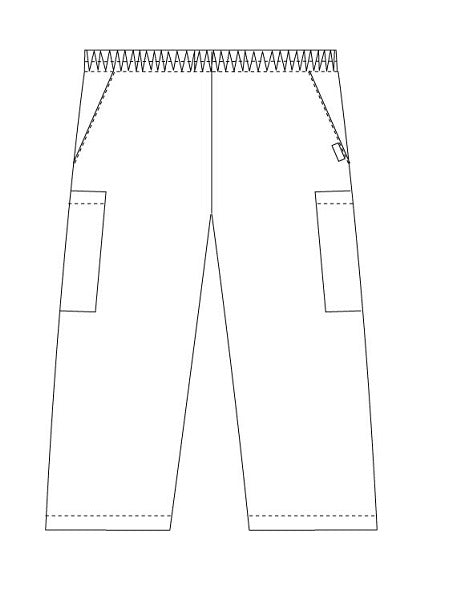 Women's Flip Flap Capri Scrub Pants