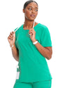 Infinity 3-pockets  Round Neck Scrub Top 2624a