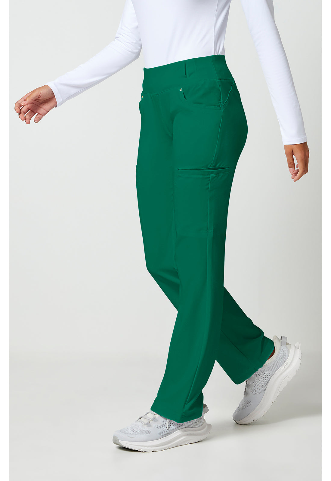 ck002 Mid Rise Straight Leg Pull-on
