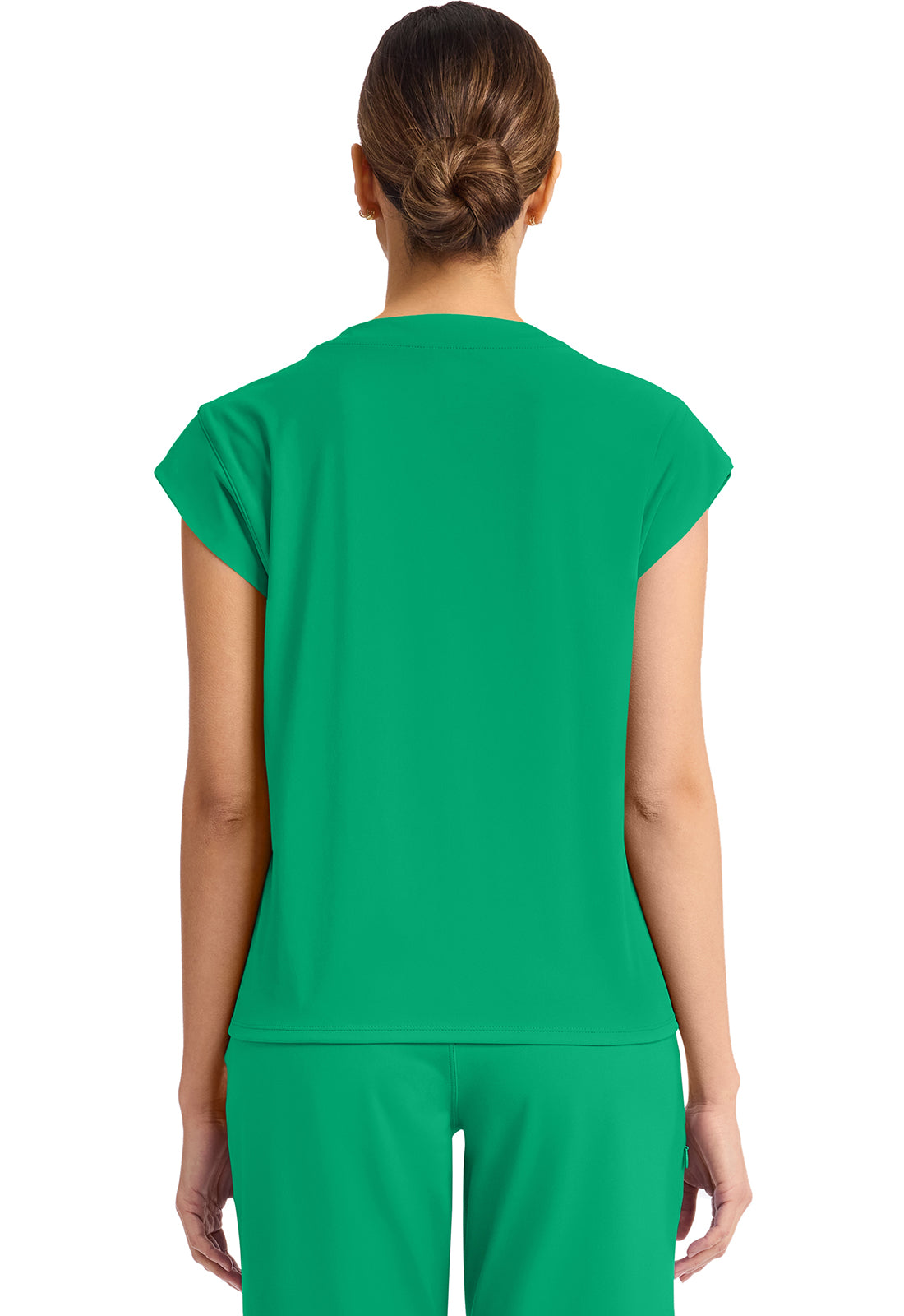 Cherokee Achieve Women's 1-Pocket Crew Neck Scrub Top