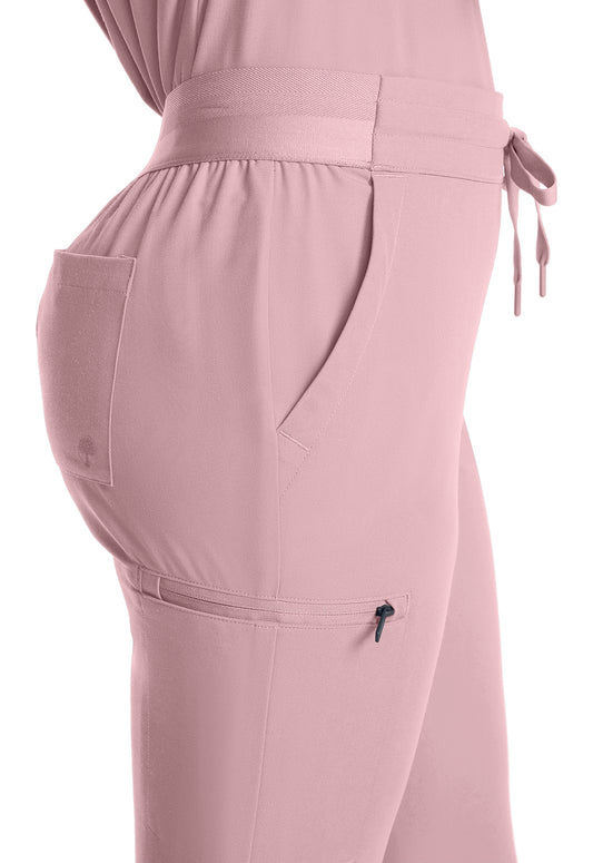 Women's Mid Rise Jogger in Pink Pearl