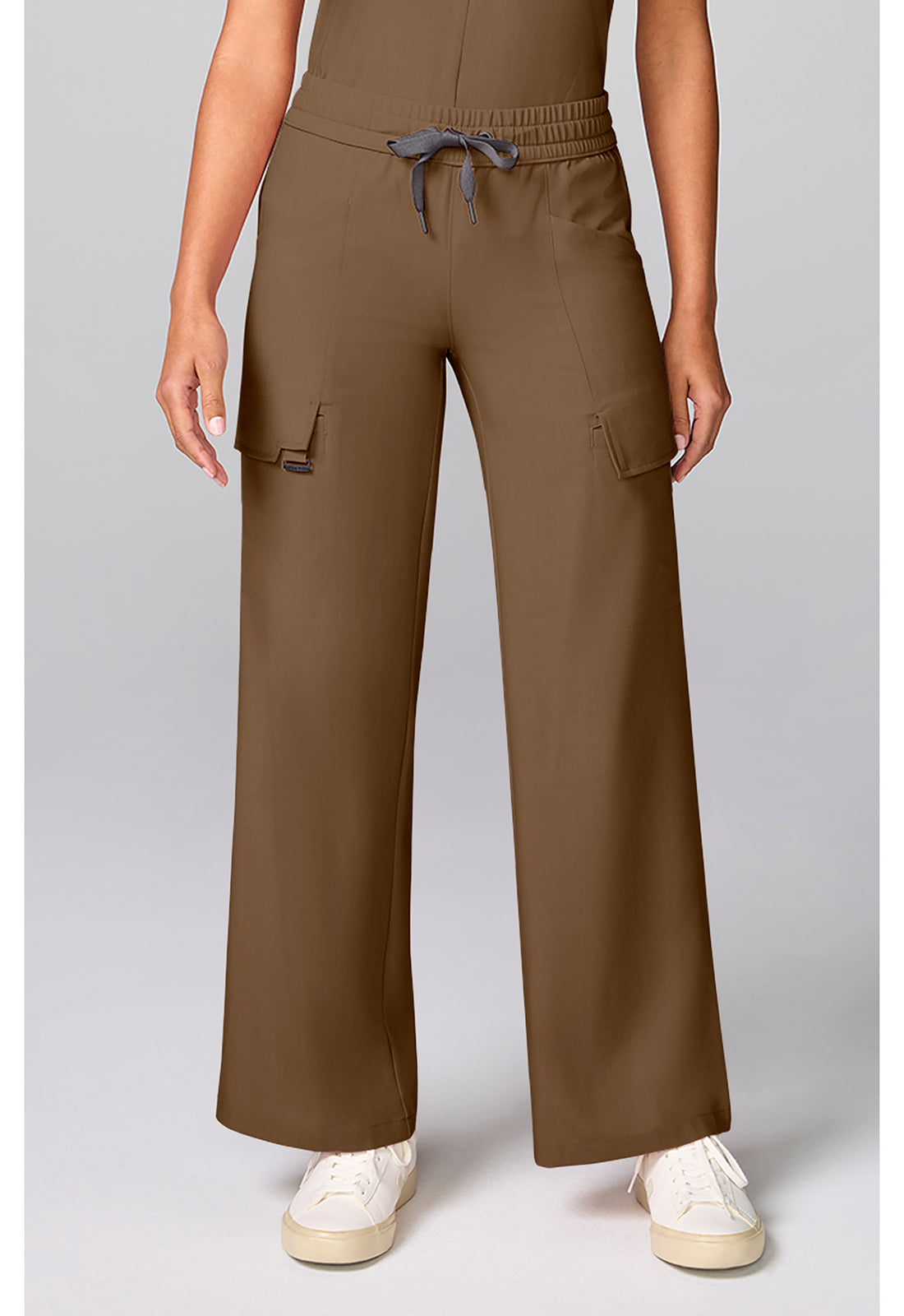 HH718 Healing Hands Wide Leg Drawstring Scrub Pants