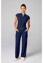 HH718 Healing Hands Wide Leg Drawstring Scrub Pants