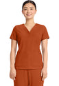 Women's 3-Pocket Y-Neck Top