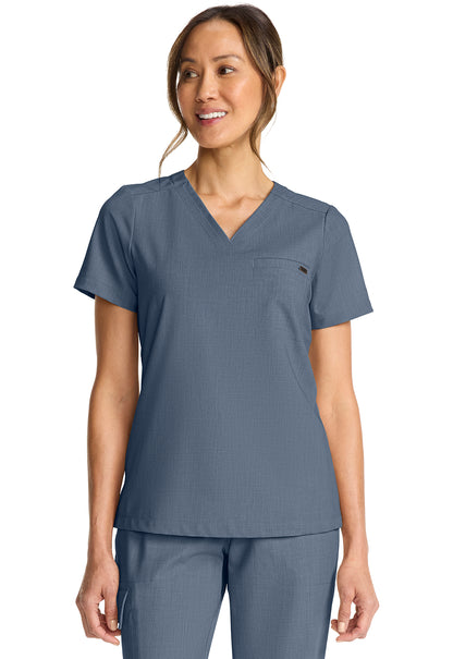 Healing Hands Women's Tuck-in V-Neck Scrub Top HH755