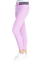 Rib Knit Waist Jogger in Tulip