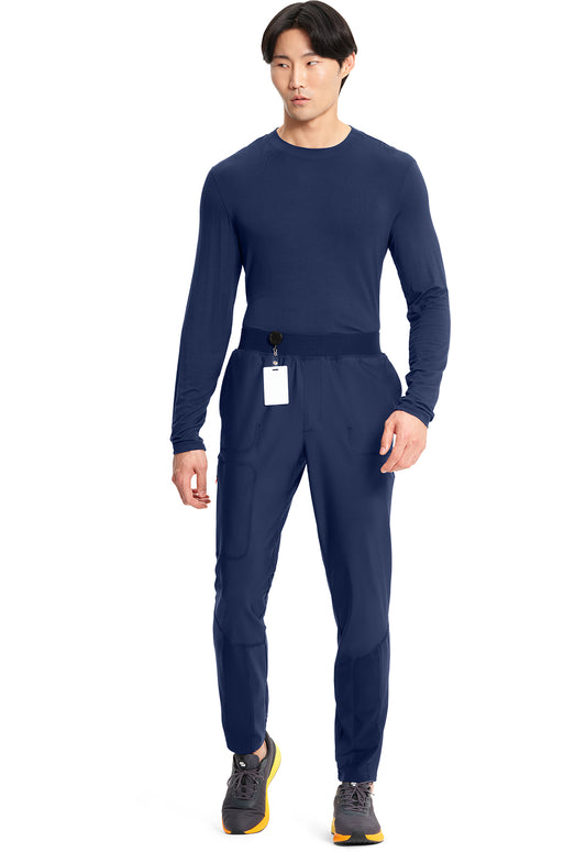 Infinity Men's Natural Rise Hybrid  Scrub Jogger IN022A