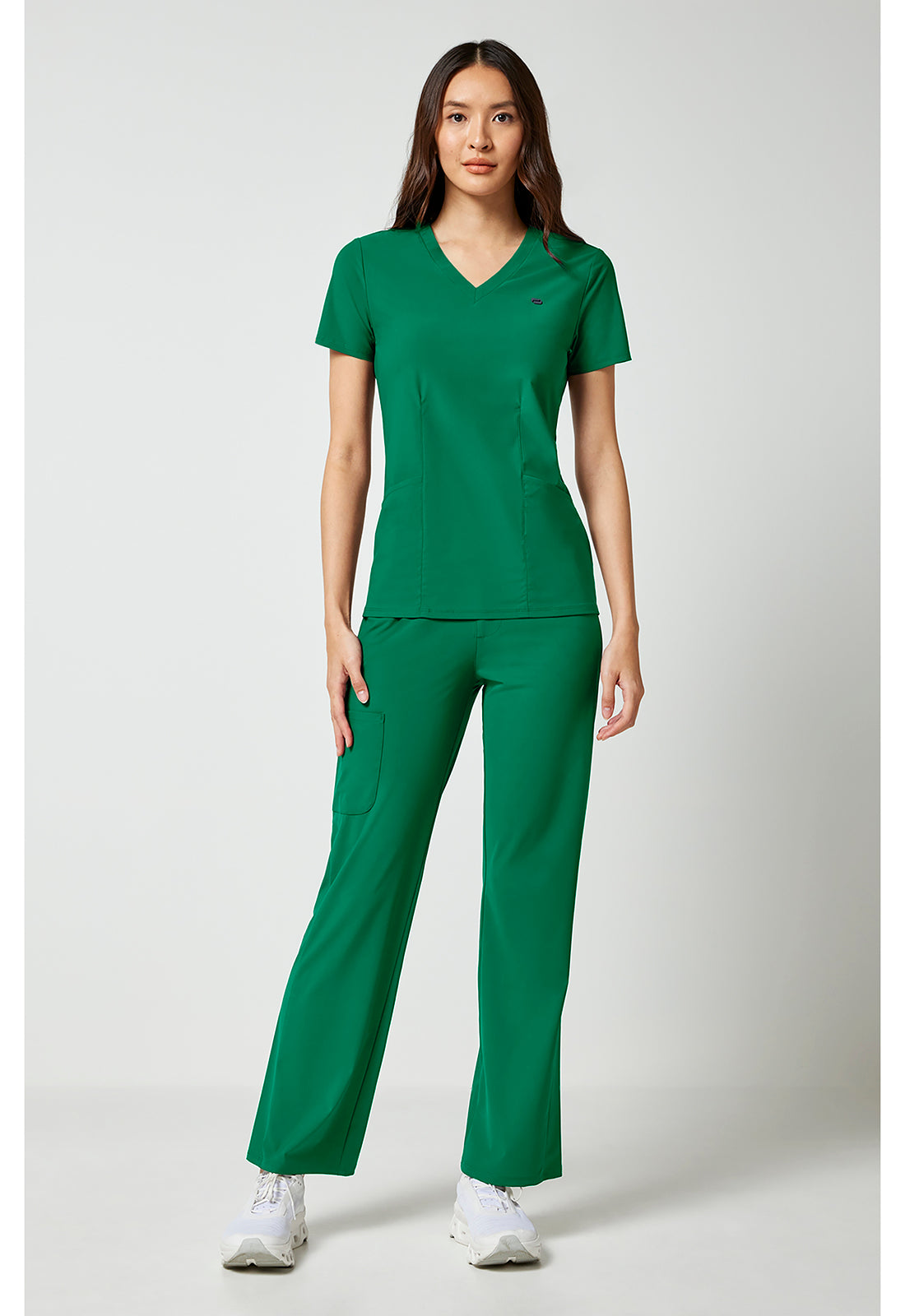 Infinity Women's 2-Pocket V-Neck Scrub Top