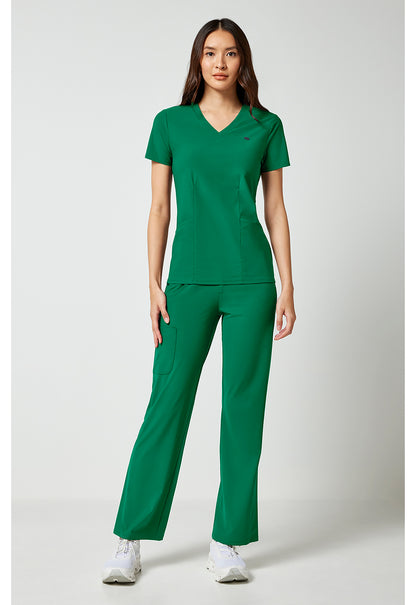 Infinity Women's 2-Pocket V-Neck Scrub Top
