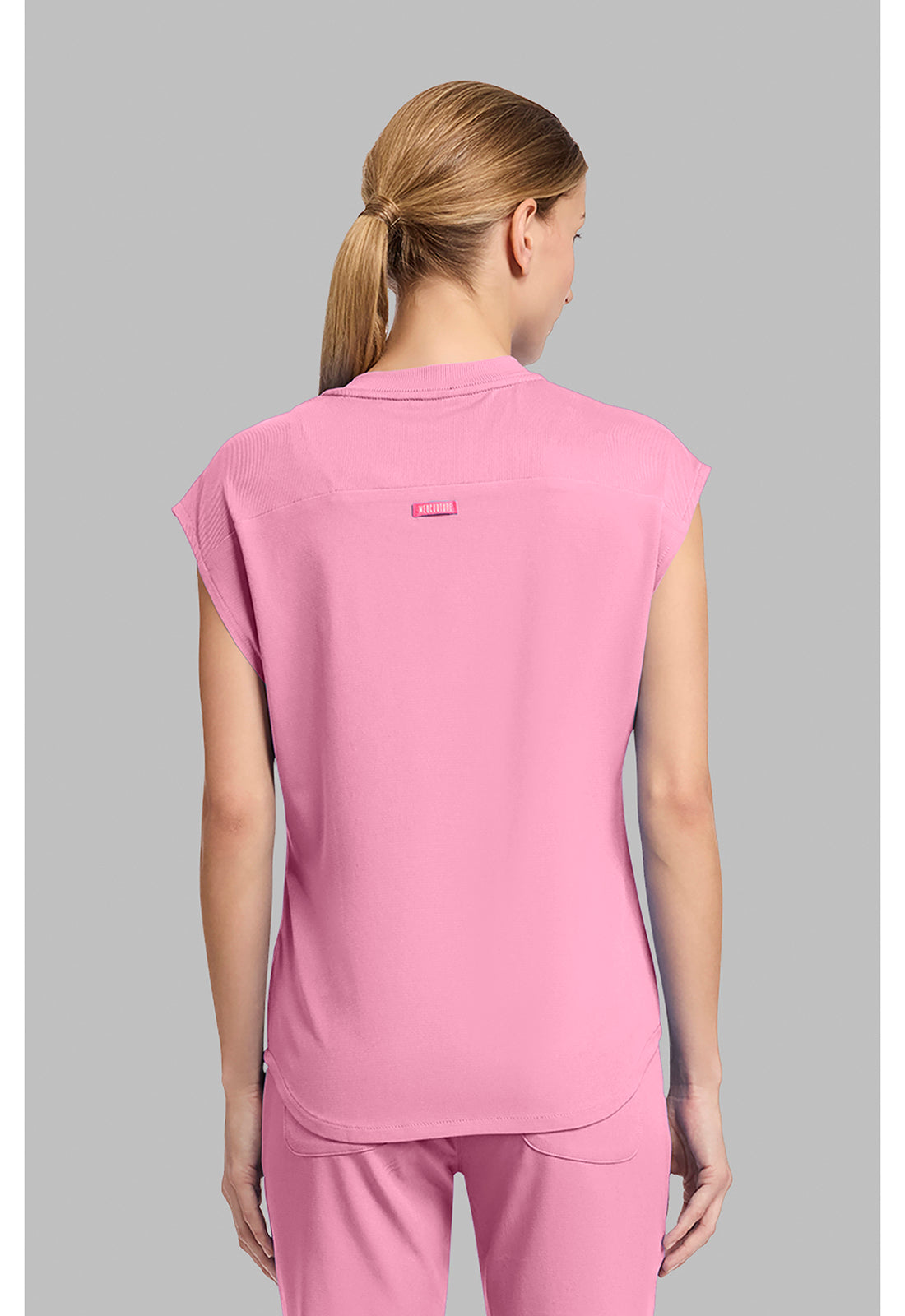 Med Couture Round Neck Tuckable Scrub Top