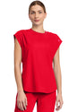 Med Couture Round Neck Tuckable Scrub Top