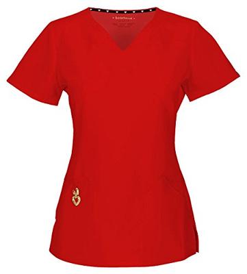 Medical, Tops, Women V-Neck Top 20971A