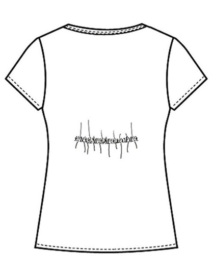 Skechers Scoop Neck  Scrub Top