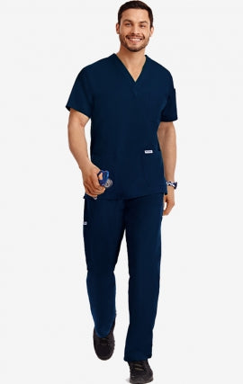 FINAL SALE, Medical, Scrub Set, Unisex Set Unisex 8 Pocket Drawstring/Elastic
