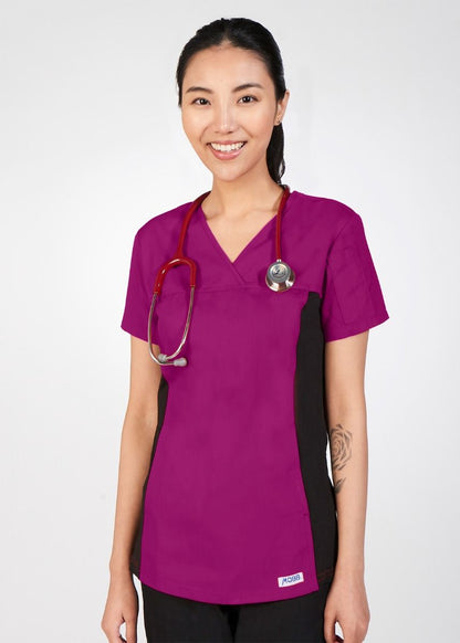 Mobb Women's Flexi V-Neck Scrub Top - view 2